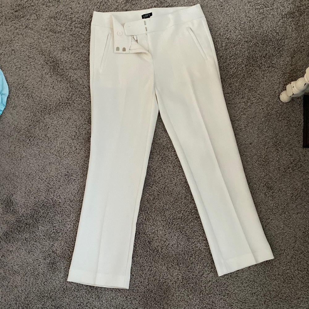 New Loft Cream Pants